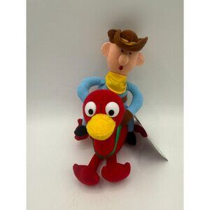 1999 Stuffins Rudolph Island of Misfit Toys MISFIT COWBOY 9" Plush Ornament